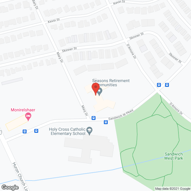 Seasons Royal Oak Village in google map