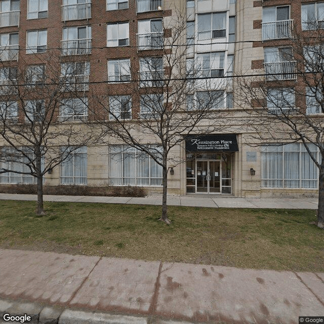 street view of The Kensington Place Retirement Residence