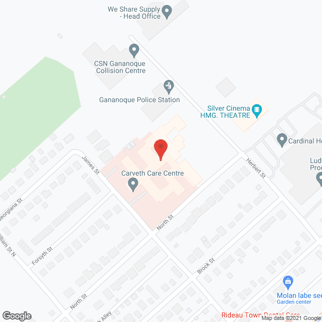 Carveth Care Centre in google map