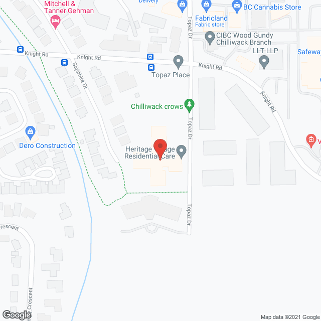Heritage Village CLOSED in google map