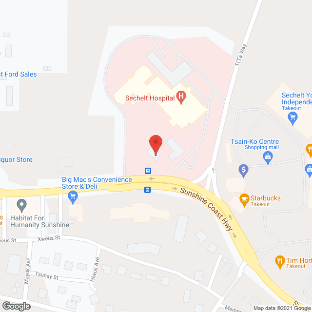 Totem Lodge in google map
