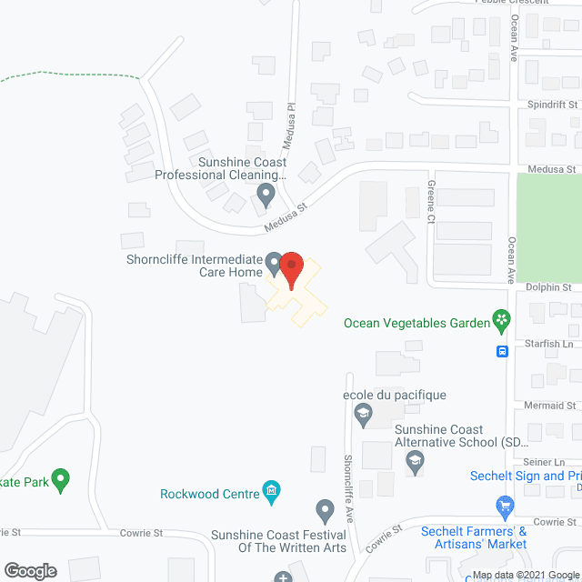 Shorncliffe Intermediate Care Facility in google map