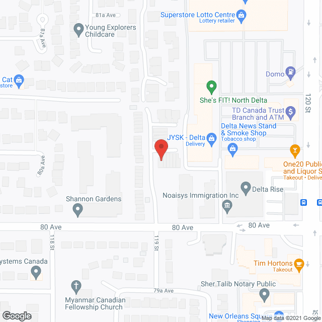 Arland Mews Co-Op in google map