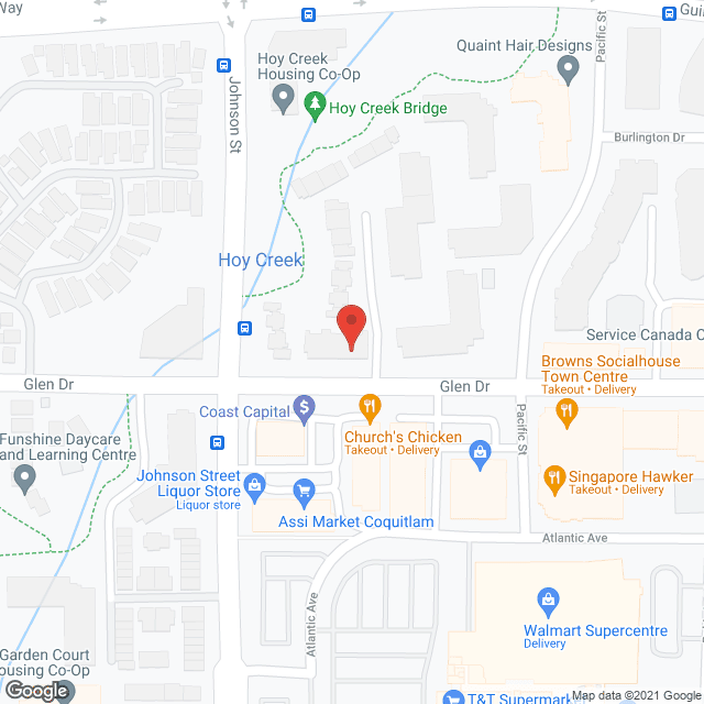 Hoy Creek Housing Co-Op in google map