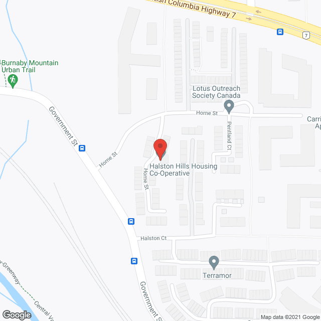 Halston Hills Co-Op in google map