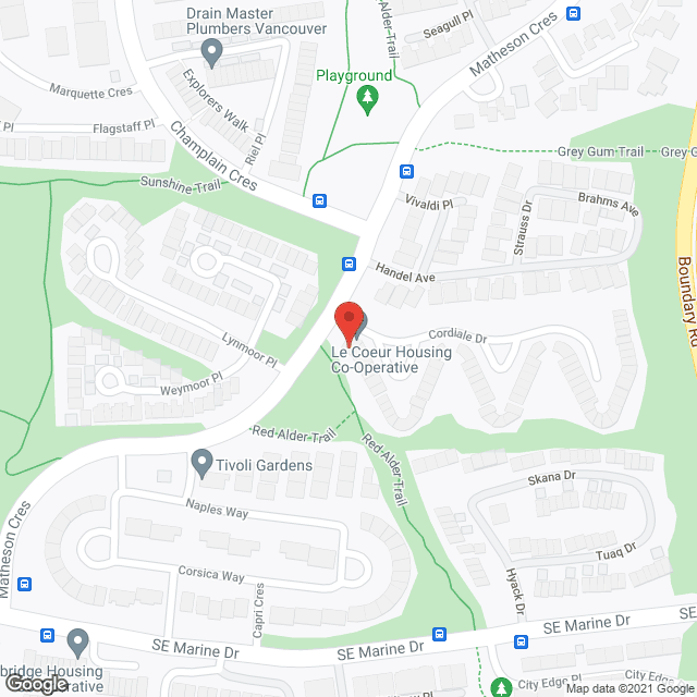 Le Coeur Co-Op in google map