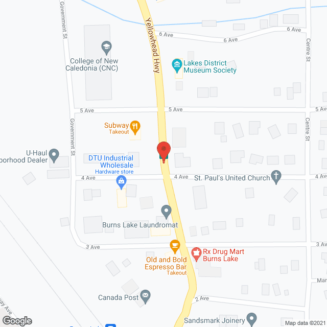 Tweedsmuir House in google map