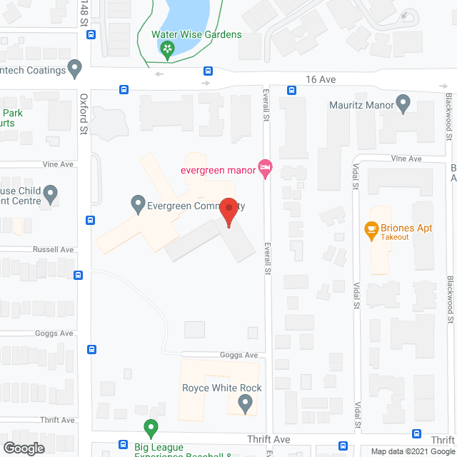 Evergreen Heights (public) in google map