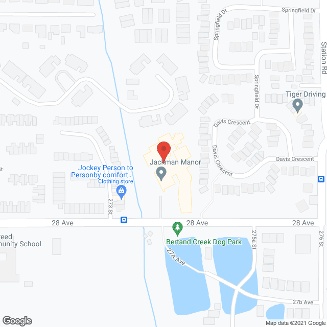 Jackman Manor in google map