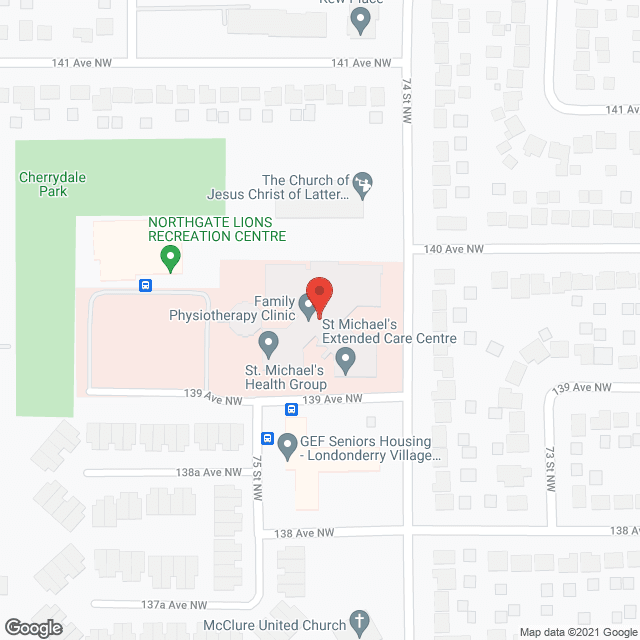 St. Michael's Long Term Care Centre (LTC) in google map