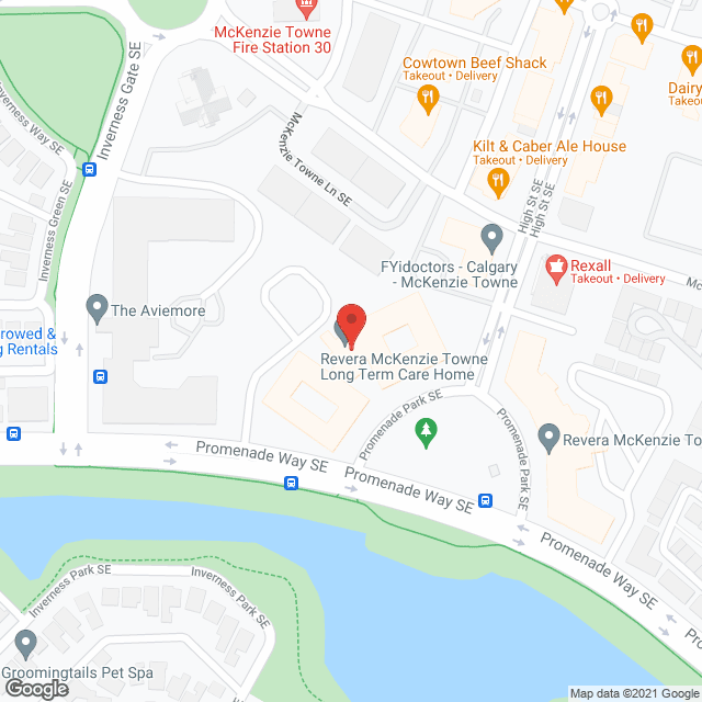 Mckenzie Towne Continuing Care Centre (LTC) in google map