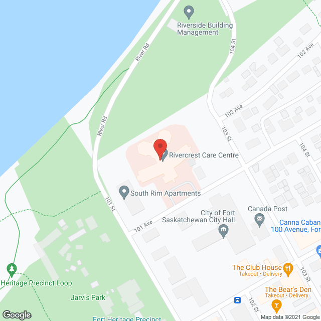 Rivercrest Care Centre (public) in google map