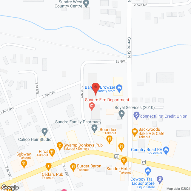 Foothills Lodge in google map
