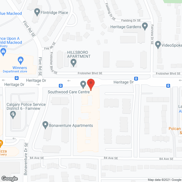 Southwood Care Centre (public) in google map