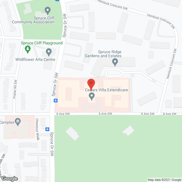 Extendicare Cedars Villa (LTC) in google map