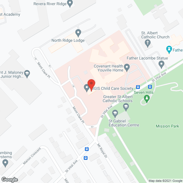 Youville Home in google map