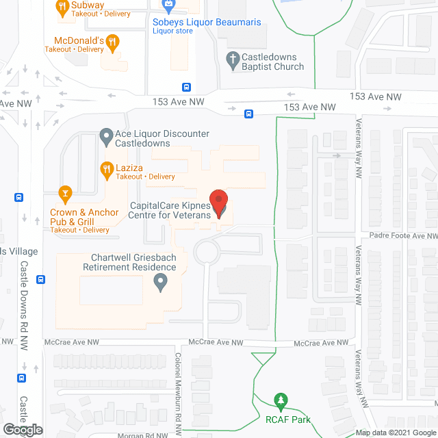 Diane And Irving Kipnes Centre For Veterans (public) in google map