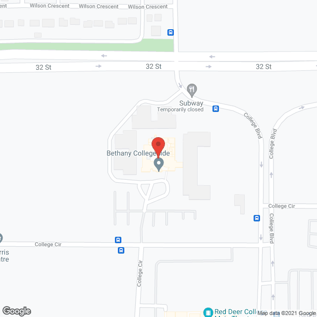 Bethany Collegeside (LTC) in google map