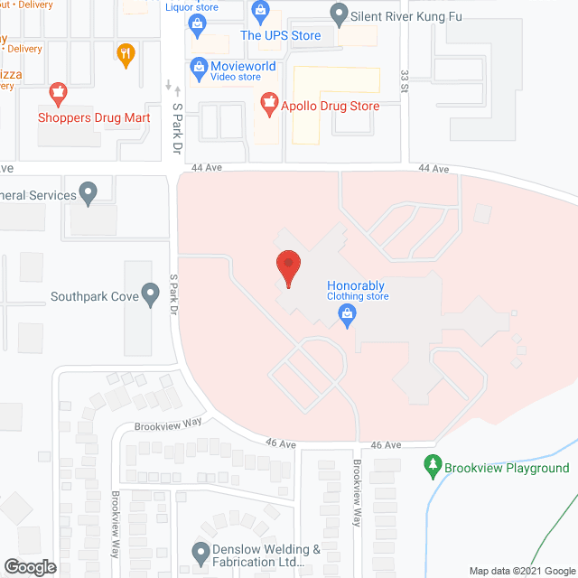 Westview Continuing Care in google map