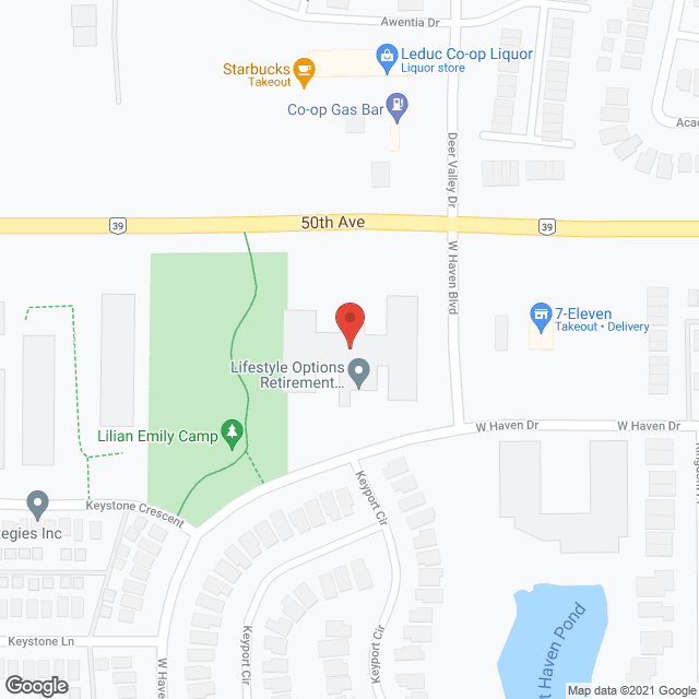 Alberta Life Care Housing Foundation (public) in google map