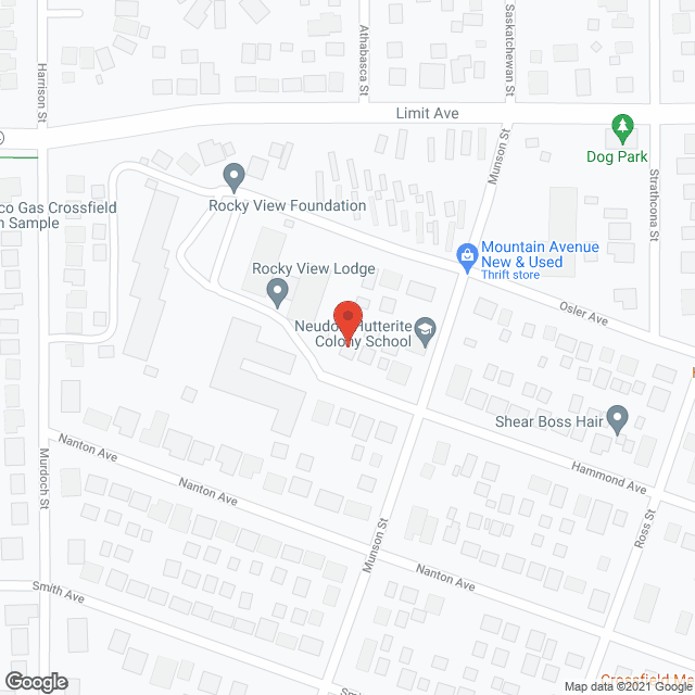 Rocky View Lodge in google map