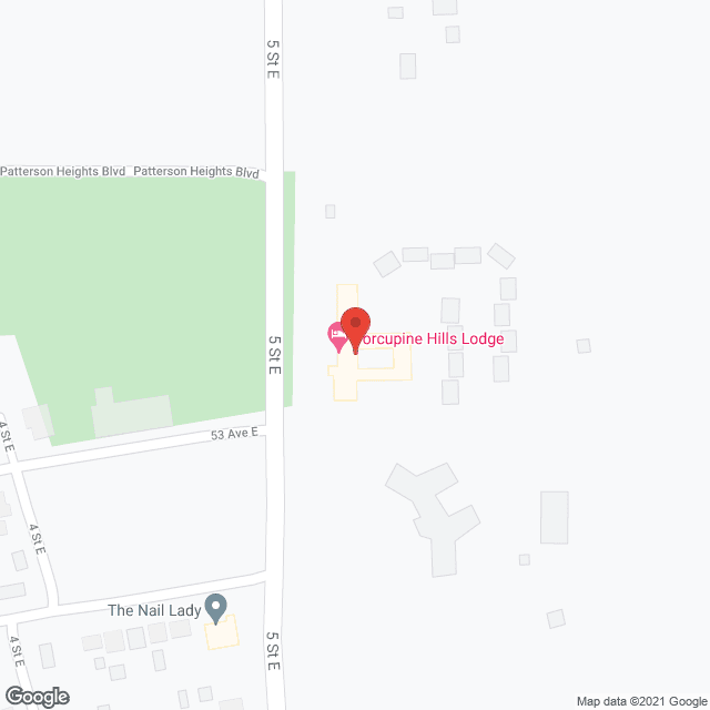 Porcupine Hills Lodge in google map