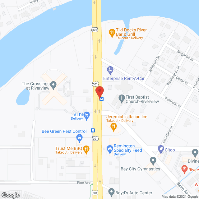 The Crossings at Riverview in google map