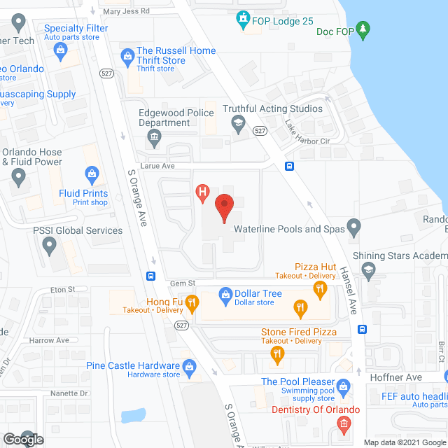 Select Specialty Hospital South in google map