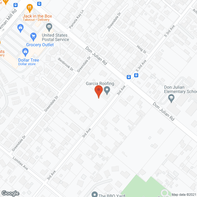 Barbara's Villa in google map