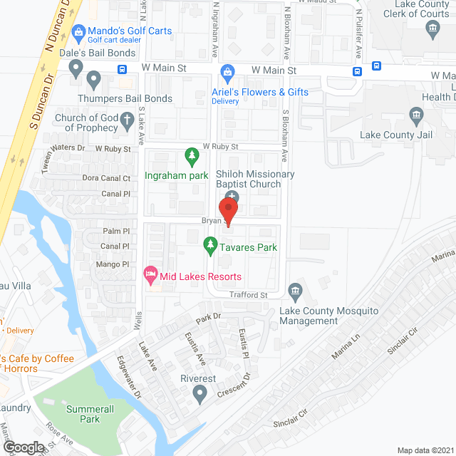 AdventHealth Waterman Hospital in google map