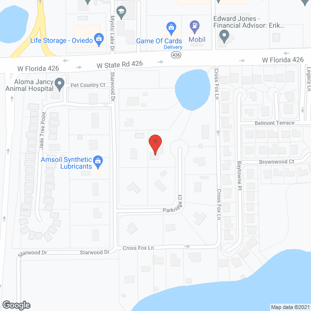 Oakridge Gardens Assisted Living in google map