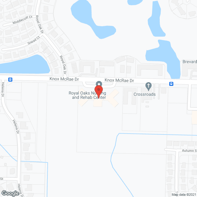 Royal Oaks Nursing & Rehab Center in google map