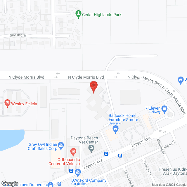 Coastal Health and Rehabilitation Center in google map