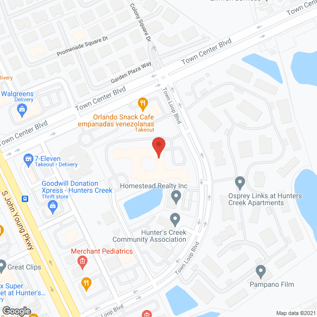 Hunters Creek Nursing & Rehab Center in google map