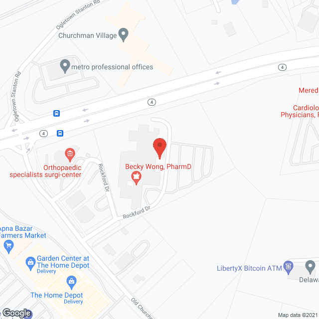 Rockford Center in google map