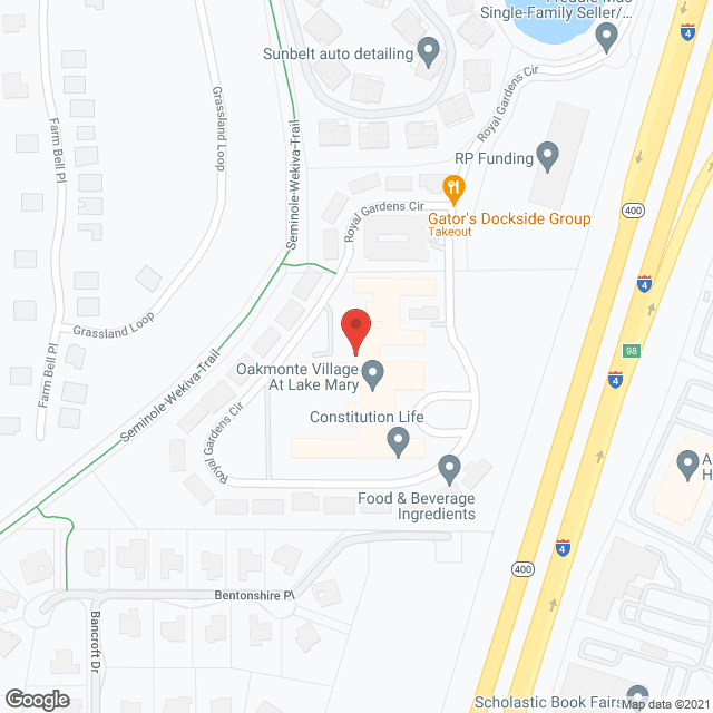 The Valencia at Oakmonte Village in google map