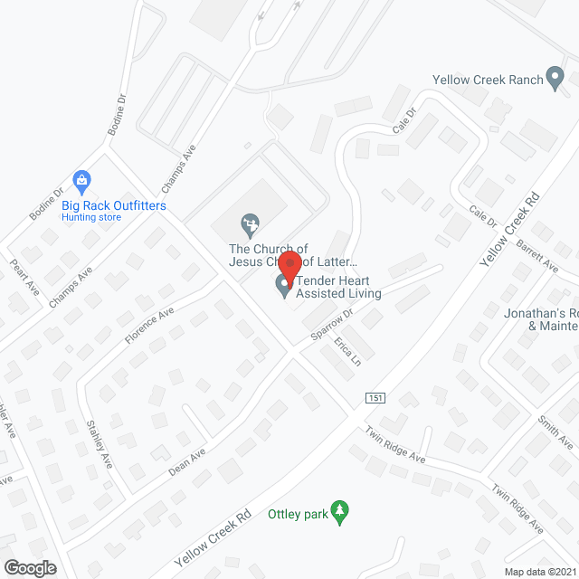 Tender Heart Assisted Living in google map