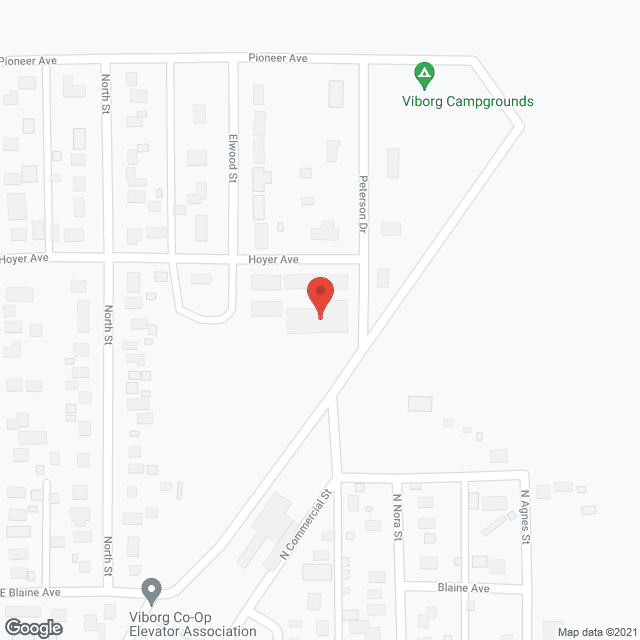 Evergreen Assisted Living Center in google map