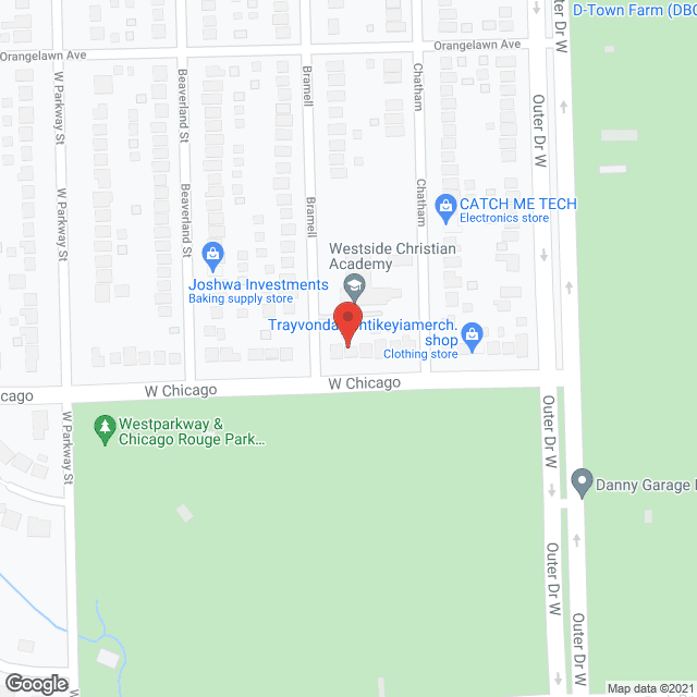 Michigan Housing in google map