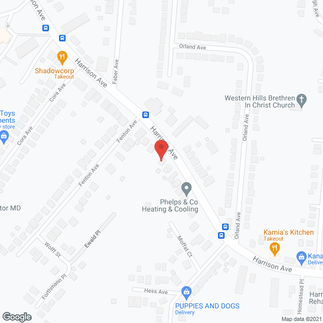 Pro-Visions Supported Living Care Home lll in google map