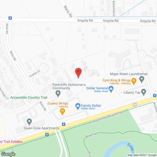 Parkcliffe Eldercare II in google map