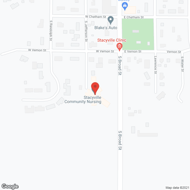 STACYVILLE COMMUNITY NURSING HOME in google map