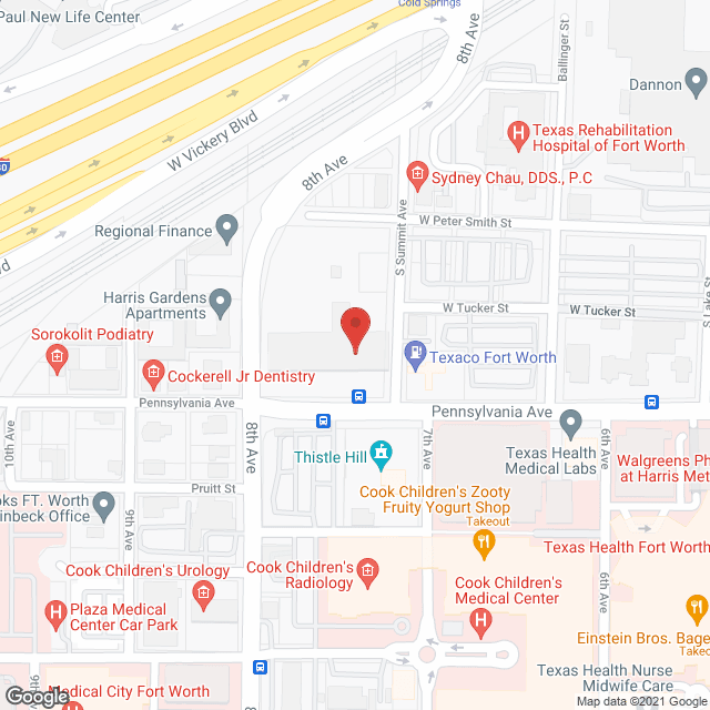 Deaf Inc in google map
