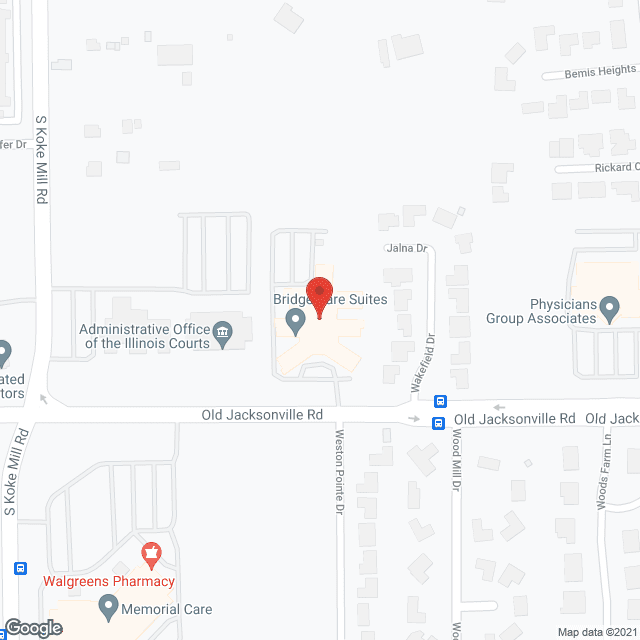 Bridge Care Suites in google map