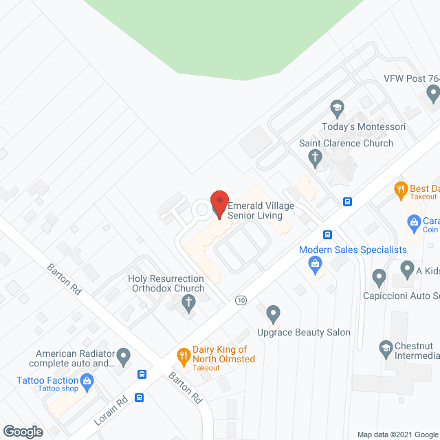 Emerald Village in google map