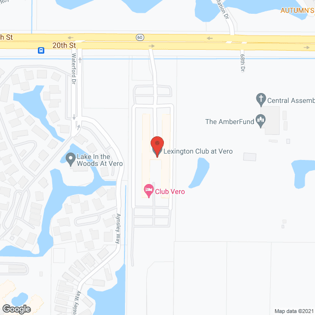 Lexington Club at Vero Beach in google map