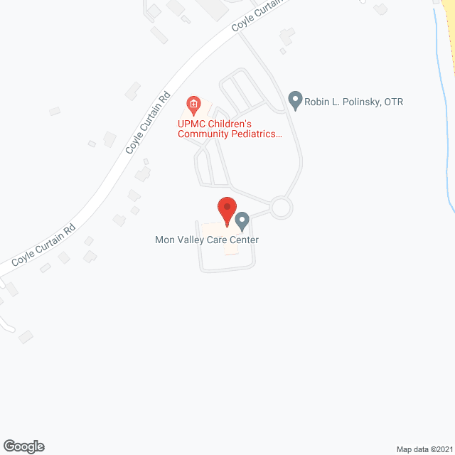 Mon Valley Care Center in google map