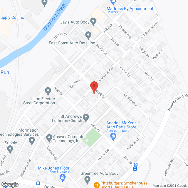 Evergreen Personal Care Home in google map