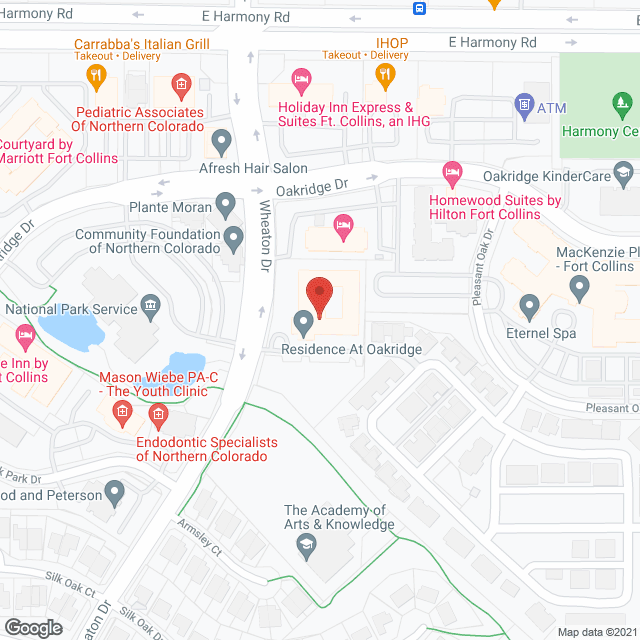 The Residence at Oakridge in google map