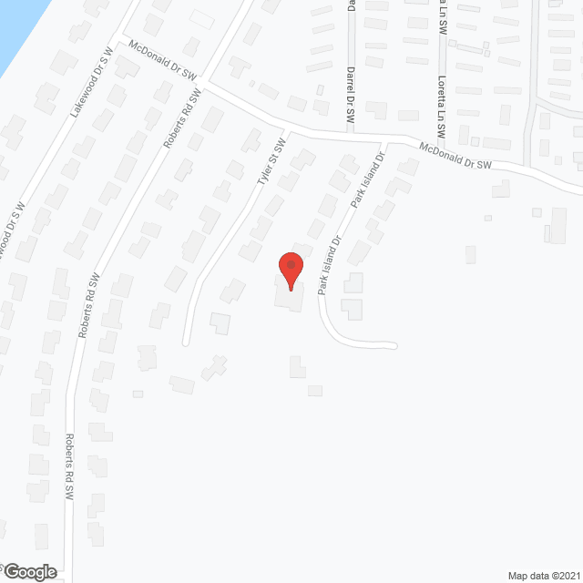 Birchwood House in google map